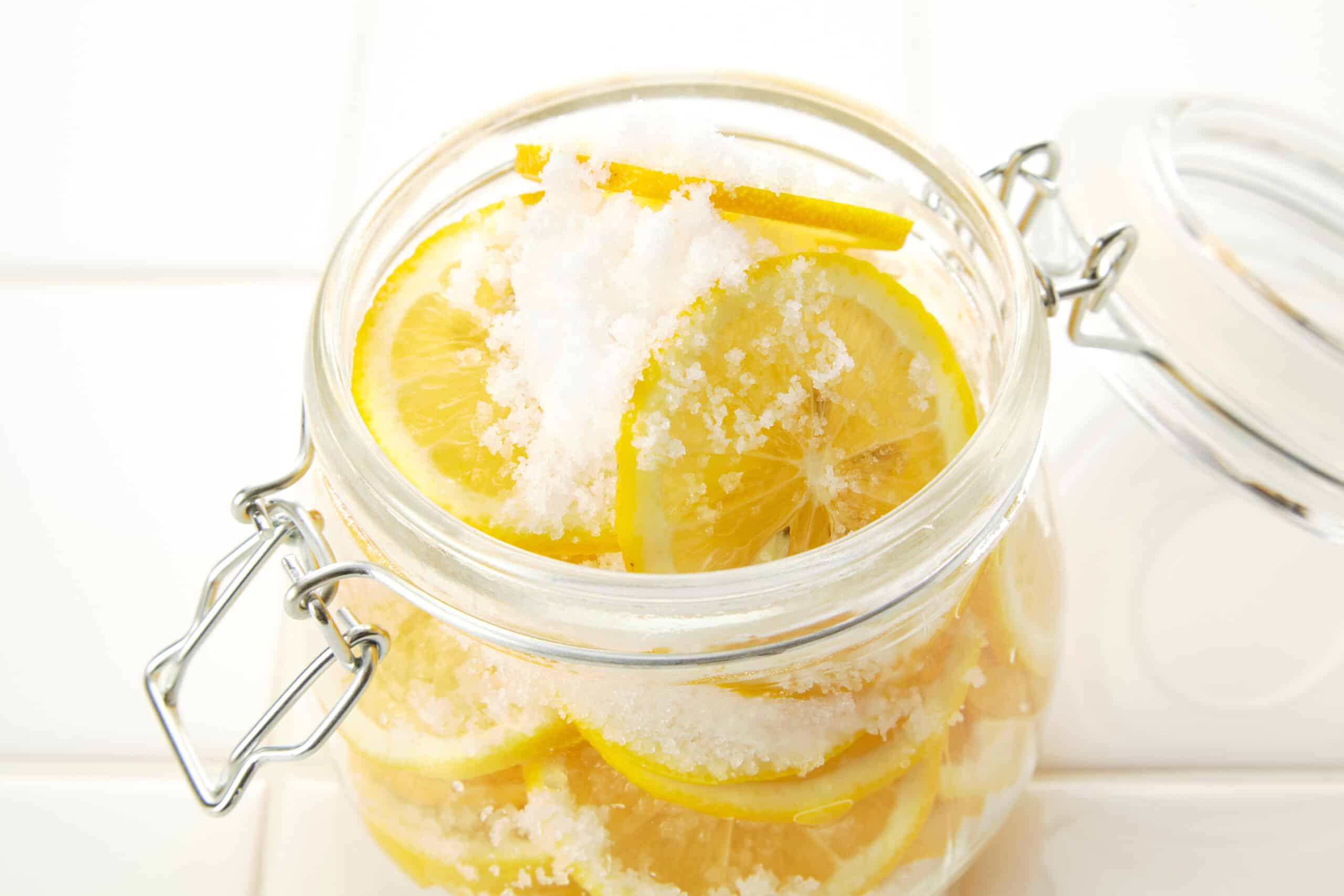 mieszanka cytryny i soli