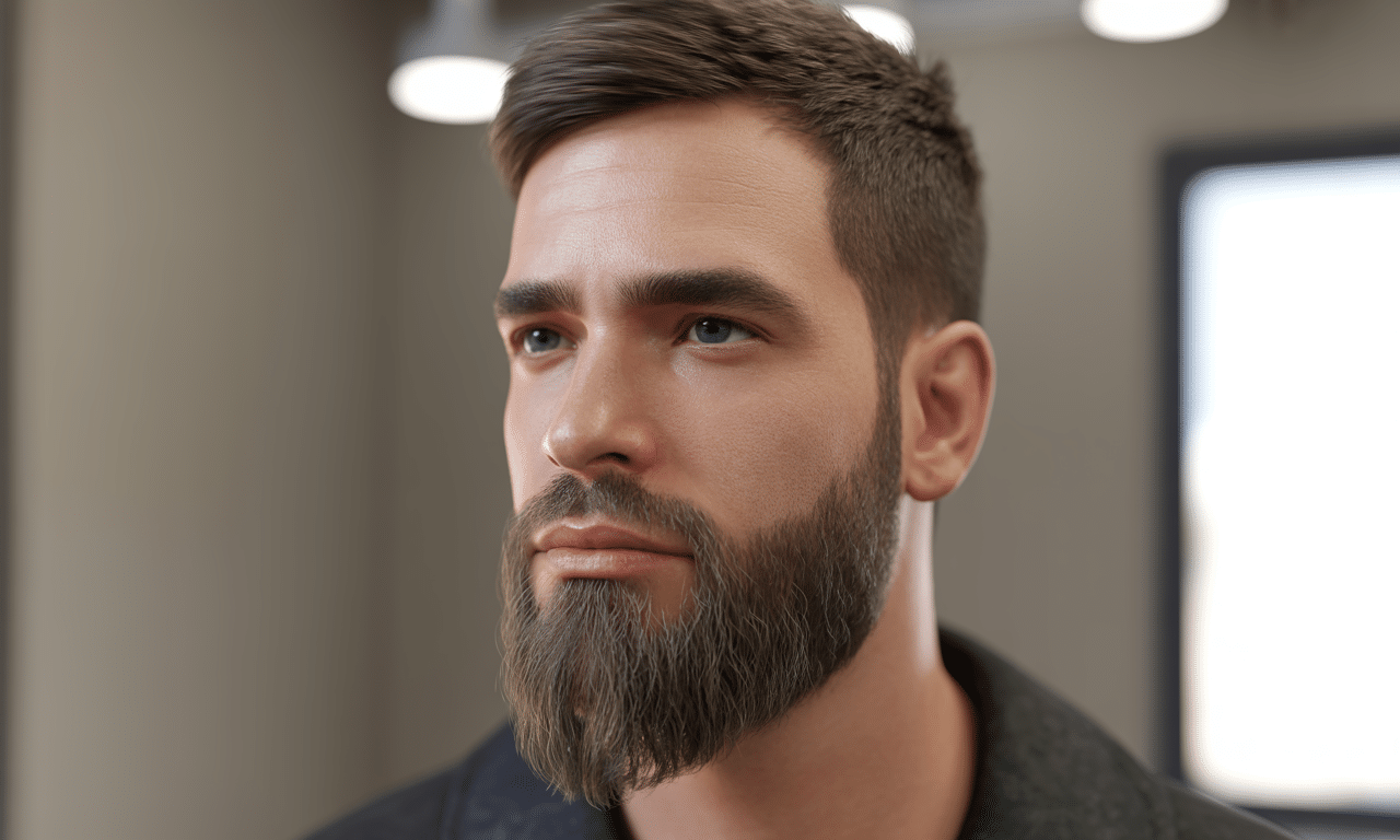 barberzy radzą, jak optycznie korygować szeroką szczękę dzięki odpowiedniemu kształtowi brody. sprawdź najlepsze porady i stylizacje brody dla mężczyzn.