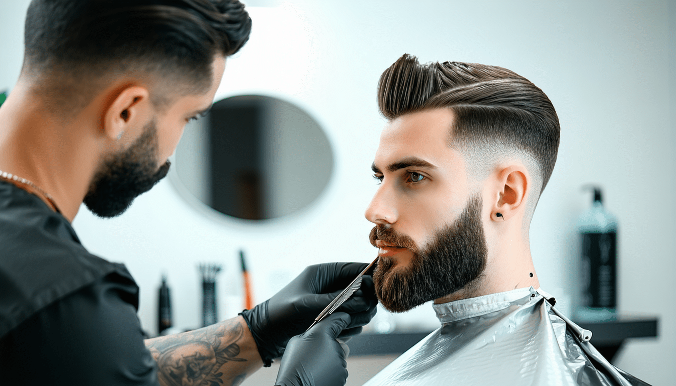 barberzy polecają ten styl dla zawsze schludnego i zadbanego wyglądu. odkryj modę, która nigdy nie wychodzi z mody.