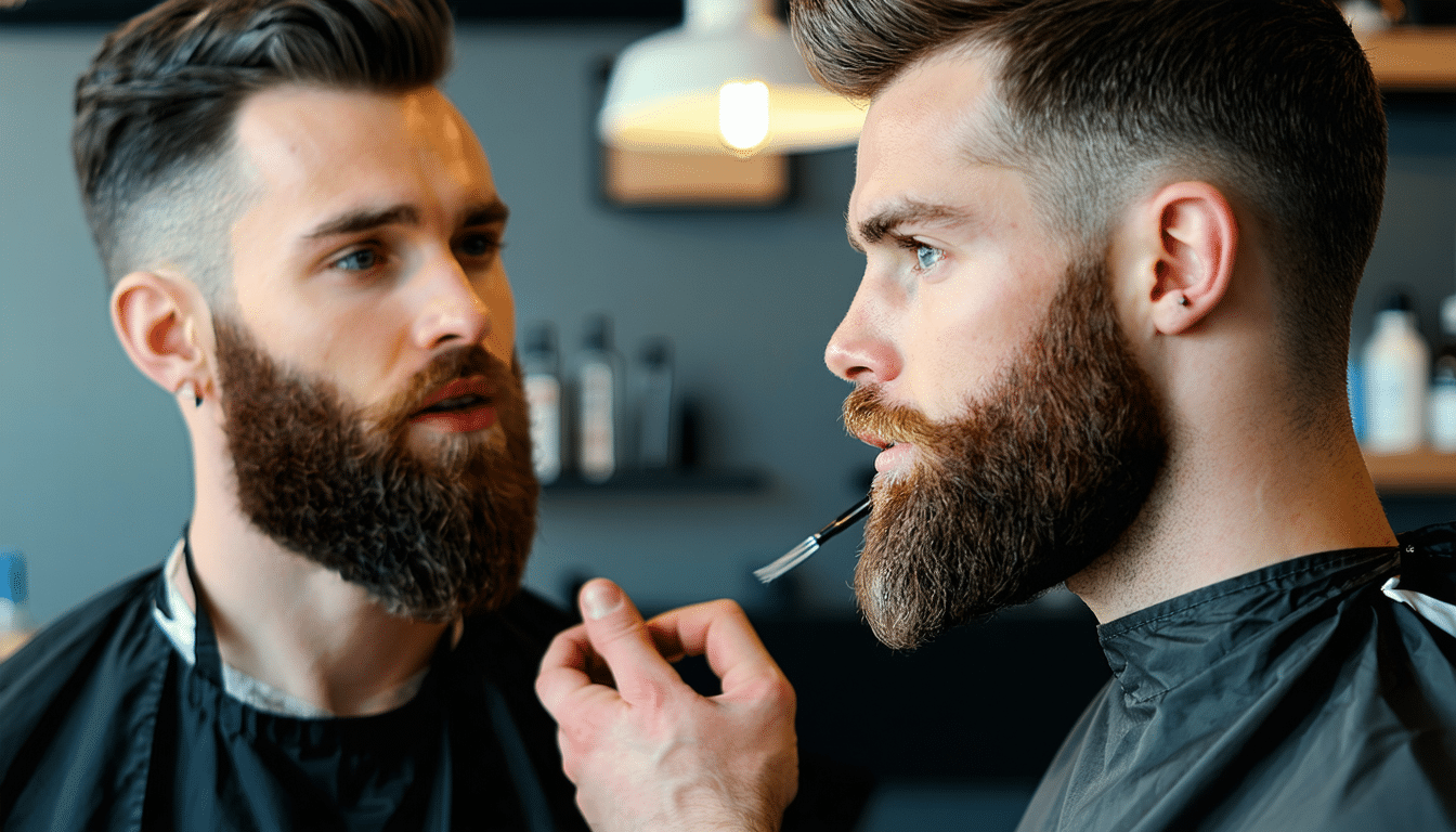 barberzy wyjaśniają, dlaczego nieregularna linia brody nadaje bardziej naturalny wygląd i jak ją odpowiednio stylizować dla najlepszego efektu.