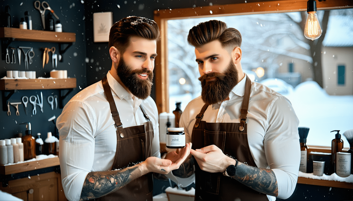 barberzy tłumaczą, dlaczego krem do brody jest lepszy niż olejek zimą, zapewniając lepszą ochronę i nawilżenie w trudnych warunkach.