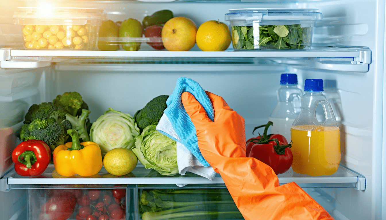 czyściłam lodówkę raz w miesiącu, ale odkryłam, że jedna półka wymaga częstszego sprzątania, aby utrzymać świeżość i higienę.