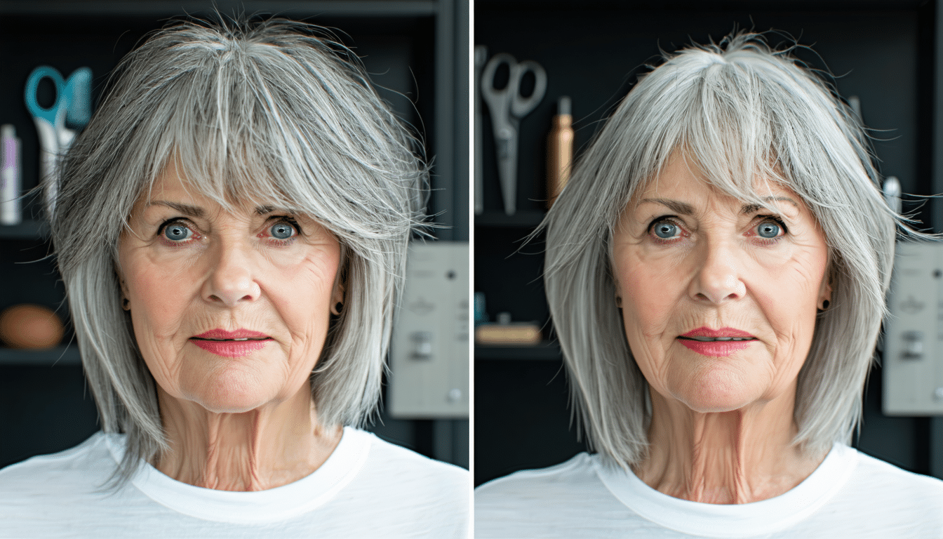 dowiedz się, dlaczego fryzjerzy nie polecają tego typu grzywki osobom po 50. roku życia i jakie fryzury będą lepiej podkreślać dojrzałe piękno.