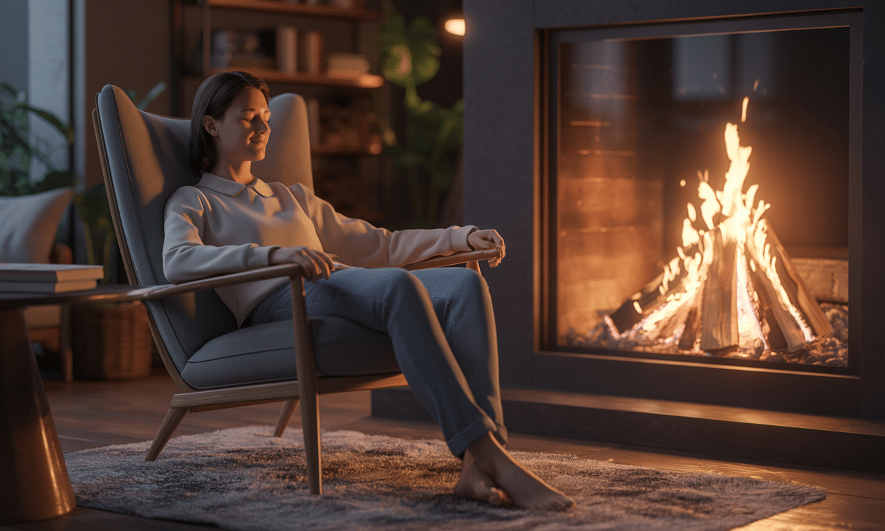 dowiedz się, dlaczego oglądanie ognia pomaga szybciej osiągnąć relaks i jakie korzyści płyną z tego naturalnego zjawiska dla naszego umysłu.