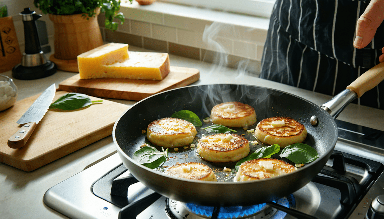 przepis na lekkie naleśniki z serem i szpinakiem, idealne na ciepły obiad, łatwe do przygotowania i pełne smaku.