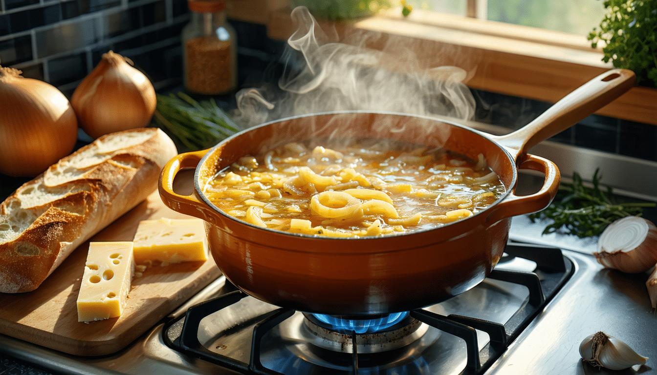 gotuję tę zupę cebulową, gdy chcę czegoś ciepłego i taniego – sprawdzony przepis na sycące danie, które nie obciąży twojego budżetu.