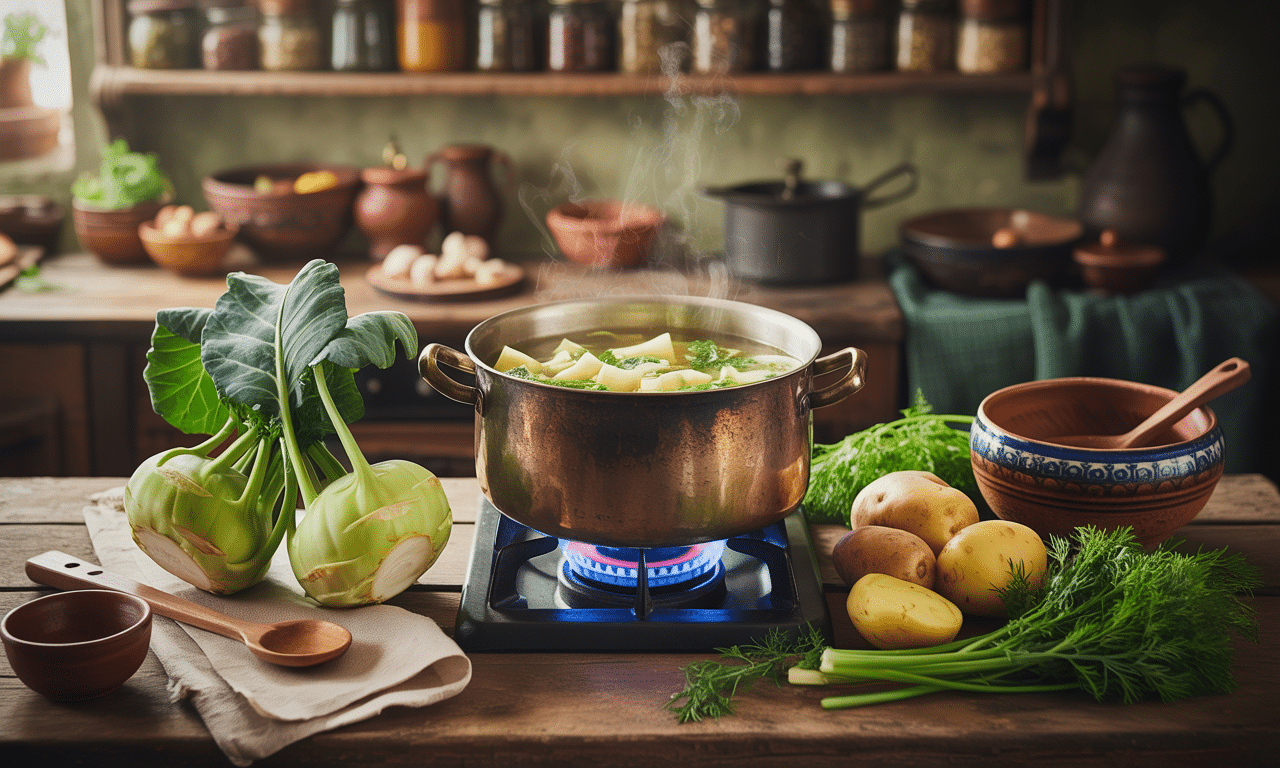 przepis na zupę z kalarepy i ziemniaków – niedoceniony klasyk polskiej kuchni, pełen smaku i tradycji. sprawdź, jak łatwo ją przygotować!