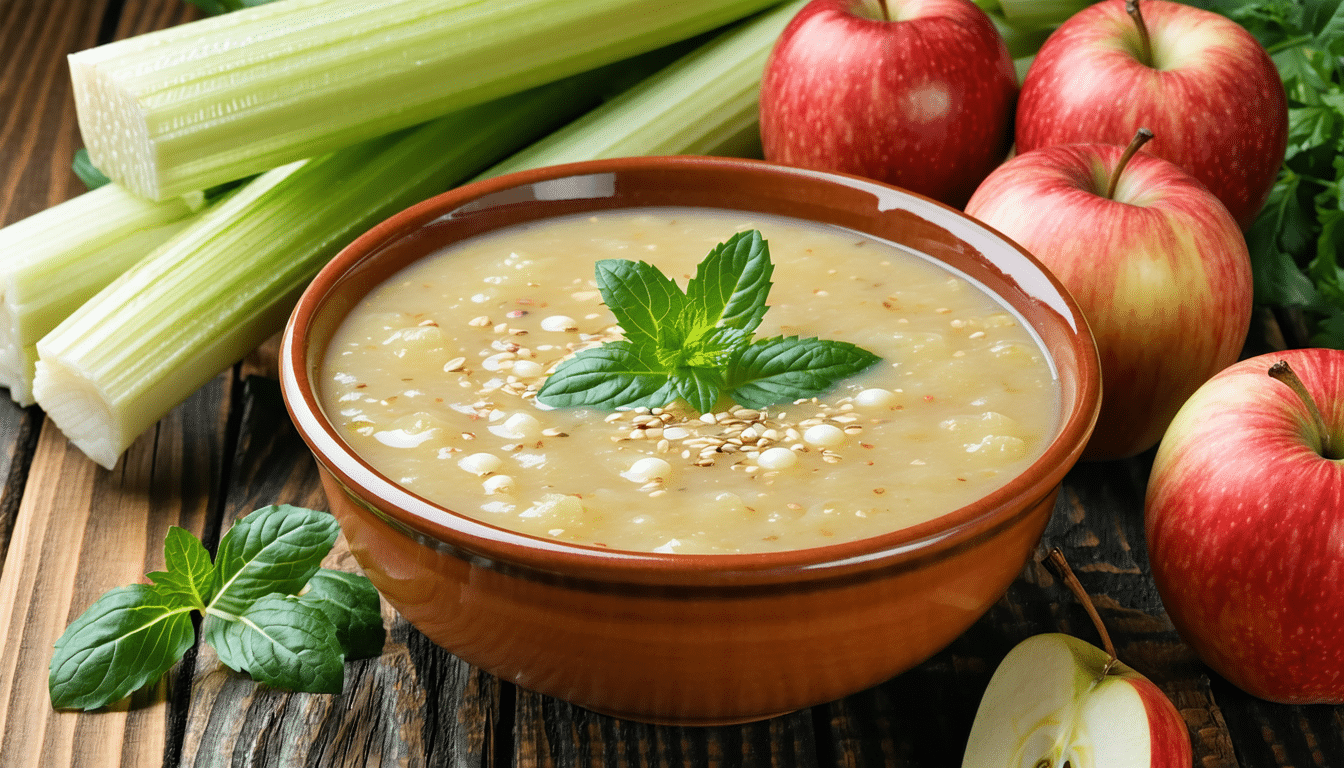 przepis na zupę z selera i jabłek – wyjątkowe połączenie smaków, które zachwyca i zaskakuje każdego gościa. sprawdź, jak przygotować tę oryginalną i pyszną potrawę!