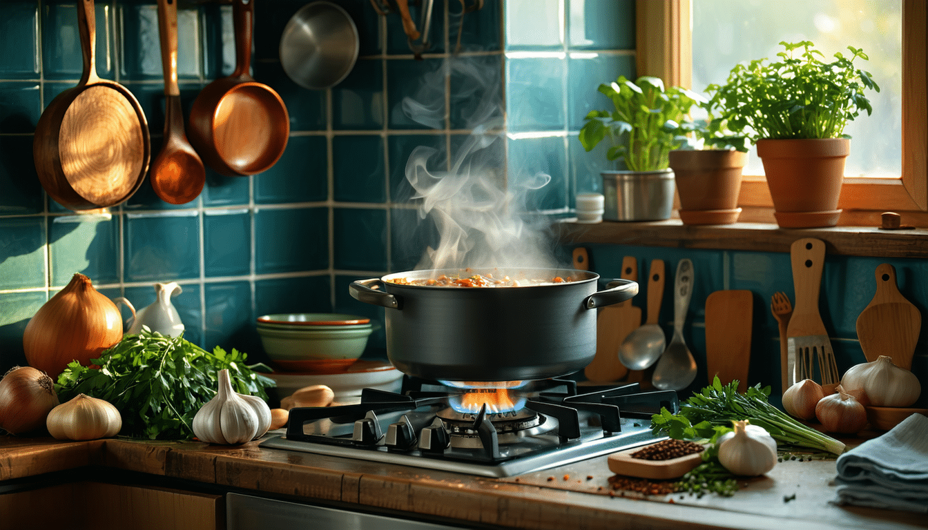 gotuję ten przepis na wolnym ogniu, aby smaki mogły się stopniowo i naturalnie rozwijać, co daje wyjątkowy aromat i głębię potrawy.