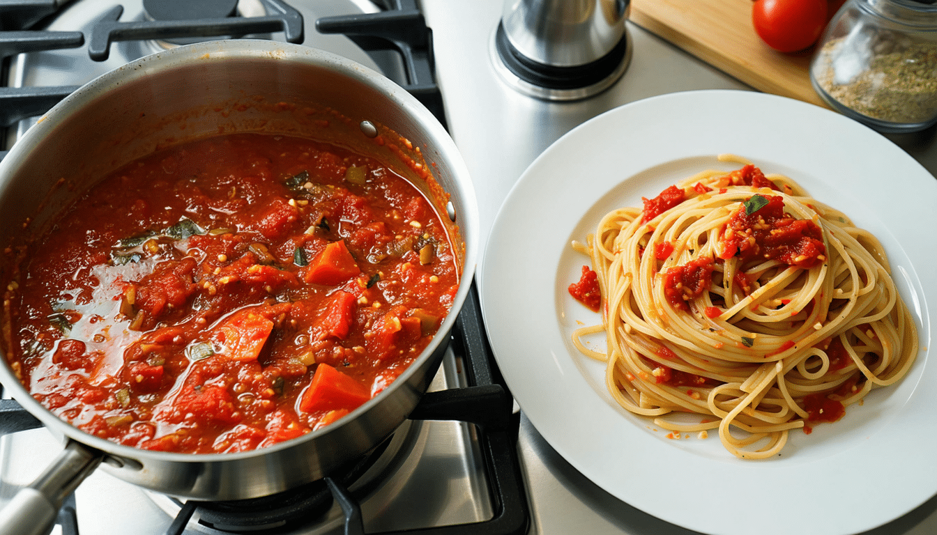 szybki przepis na sos z suszonych pomidorów w 10 minut, który odmieni smak każdego makaronu. prosty i pyszny sposób na wyjątkowe danie.