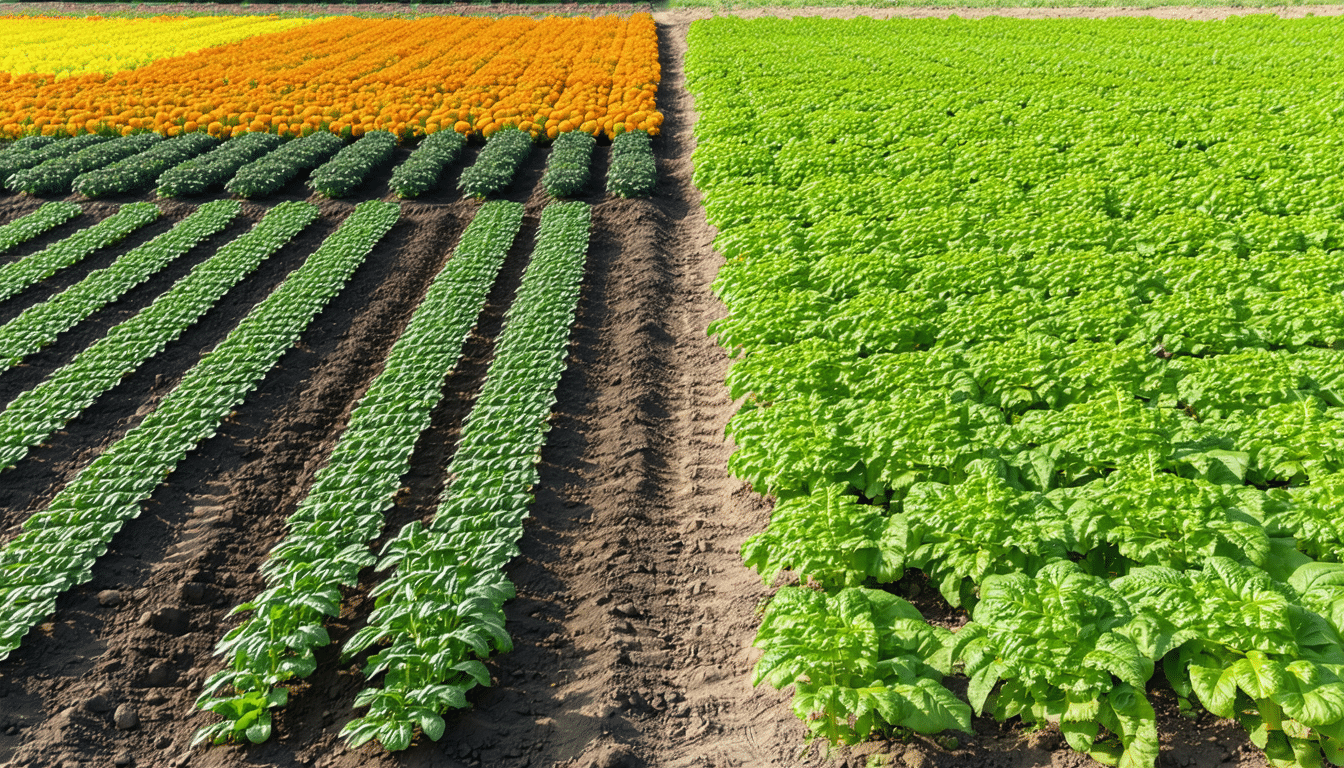 artykuł omawia doświadczenia hodowcy, który ograniczył liczbę odmian, ale zwiększył liczbę powtórzeń, co przyniosło bardziej stabilne wyniki.