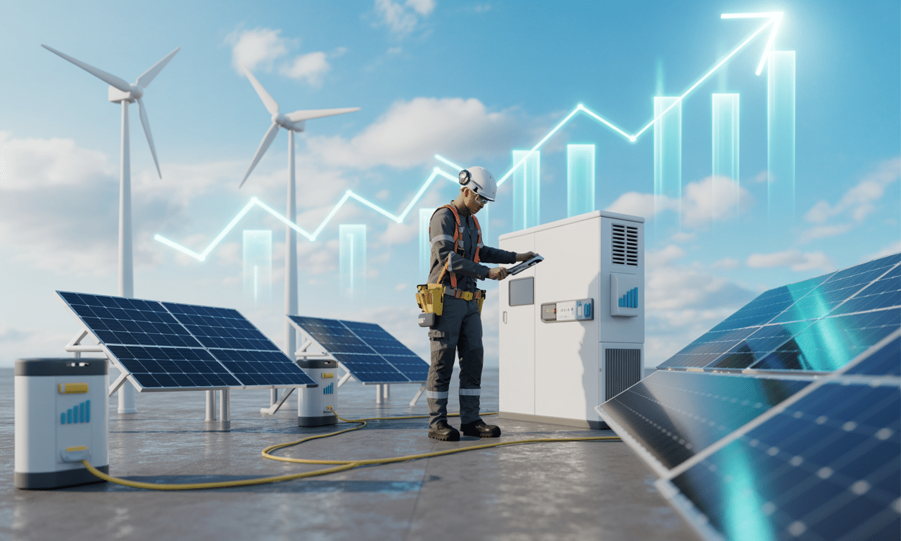 jestem technikiem energetyki odnawialnej, zarabiam 11 300 zł miesięcznie i rozwijam się w dynamicznie rosnącej branży odnawialnych źródeł energii.