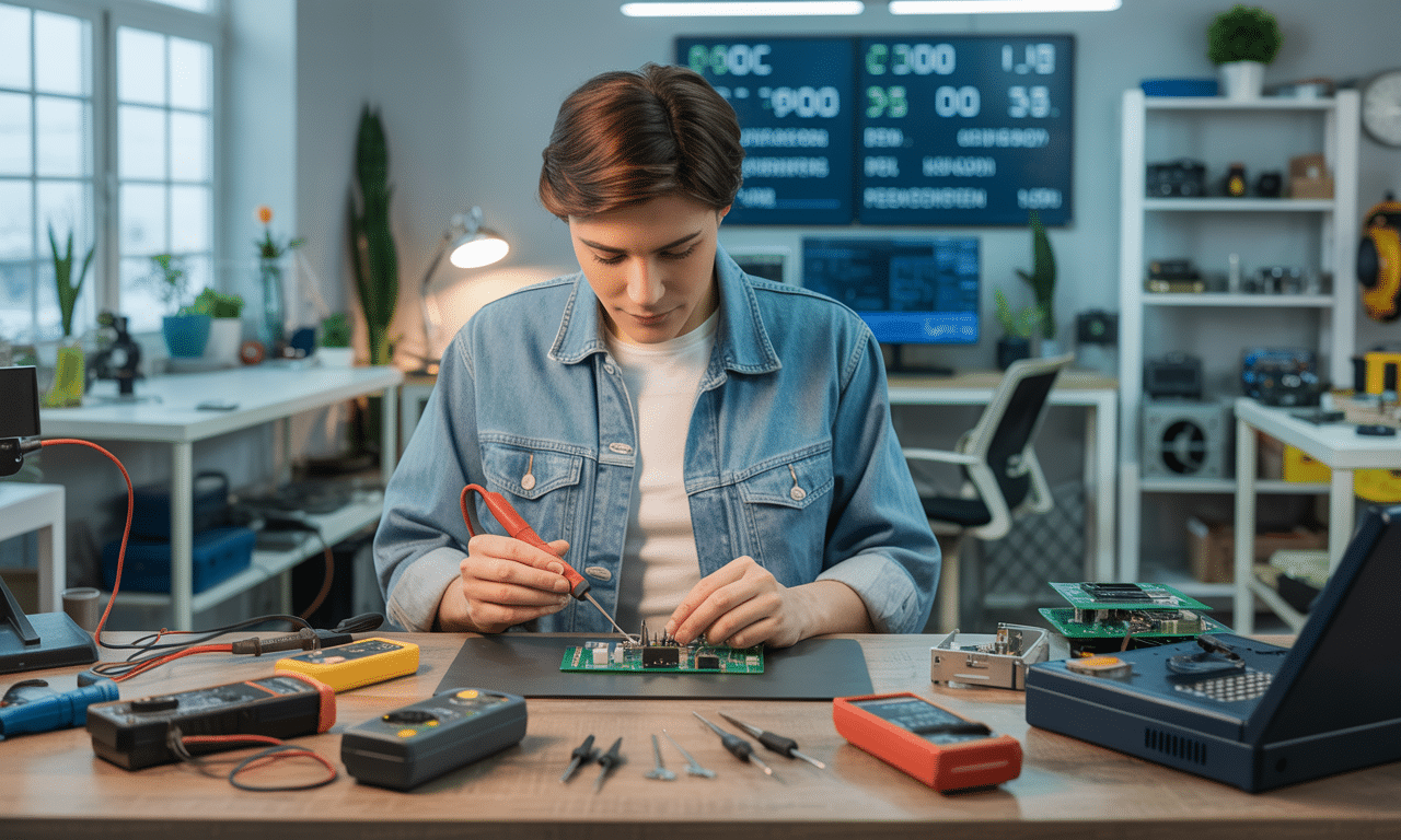 jestem technikiem napraw elektroniki z elastycznym grafikiem, zarabiam 8 700 zł miesięcznie. poznaj moją historię i dowiedz się, jak osiągnąć podobne wyniki!