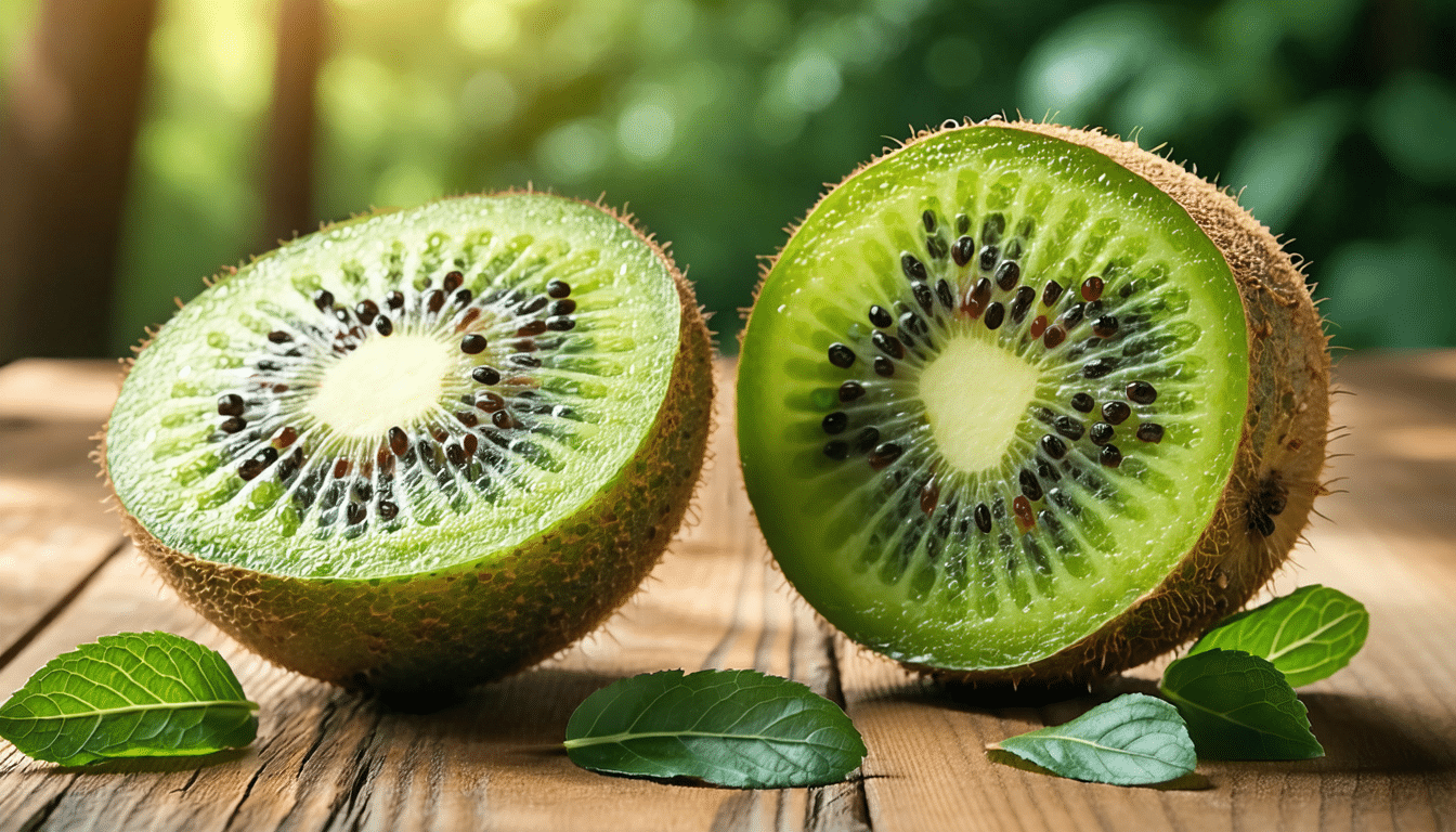 kiwi uznane przez unię europejską jako jedyny owoc naturalnie wspomagający perystaltykę jelit, poprawiający trawienie i zdrowie układu pokarmowego.