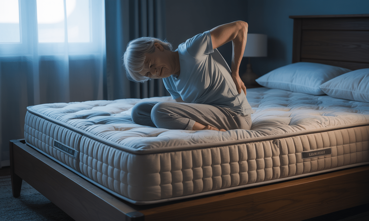 mam 64 lata i plecy sztywniały po każdej nocy – odkryj materac, który przez lata pogarszał mój komfort snu i zdrowie kręgosłupa.