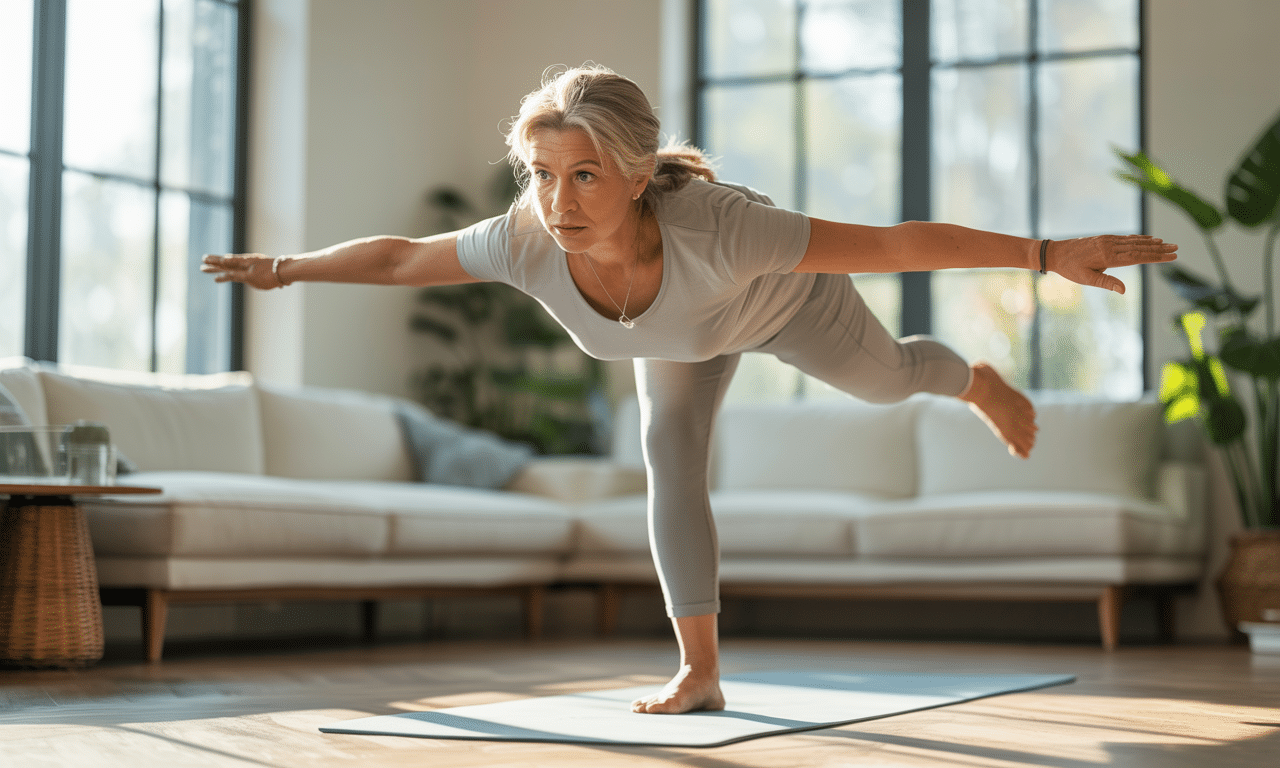 mam 65 lat i miałam problem z utrzymaniem równowagi na jednej nodze. odkryj ćwiczenie, które zmienia wszystko i pomaga odzyskać stabilność oraz pewność siebie.