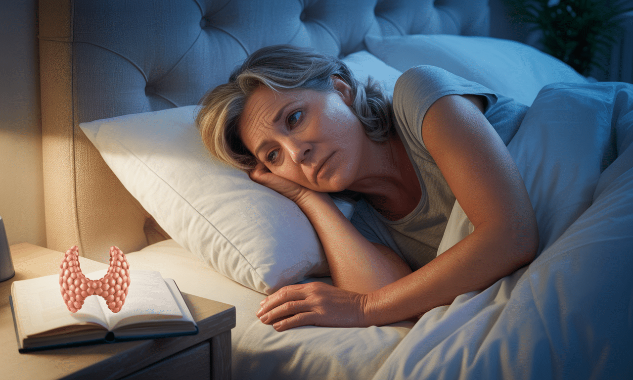 mam ponad 60 lat i doświadczam nocnego pocenia się, które okazało się związane z niekontrolowaną tarczycą. dowiedz się, dlaczego badanie tarczycy jest ważne, nawet gdy nikt o tym nie myśli.