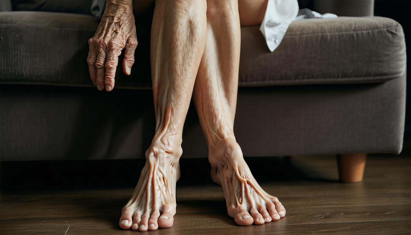 mam ponad 65 lat i odczuwam ciężkość nóg pod koniec dnia. żylaki, które rozwijały się stopniowo i bezboleśnie, teraz dają o sobie znać. dowiedz się, jak radzić sobie z tym problemem.