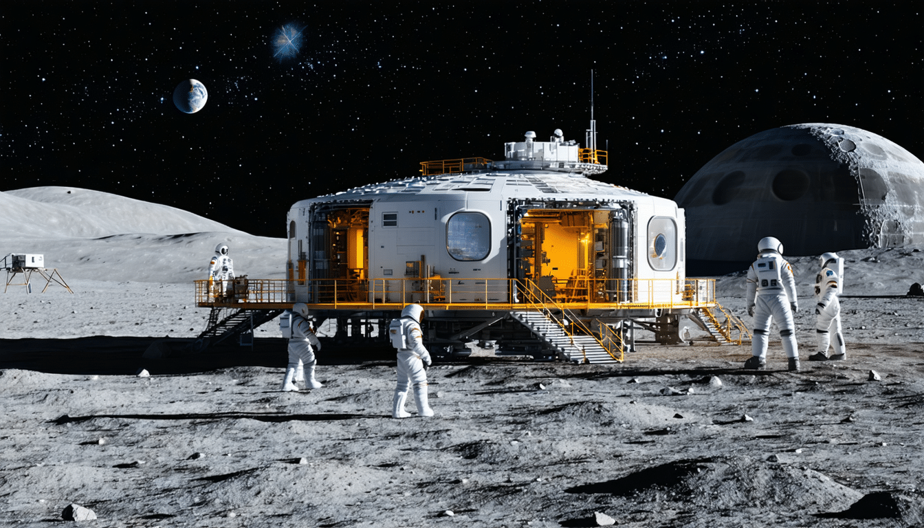 nasa zapowiada wydrukowanie pierwszego budynku na księżycu z wykorzystaniem materiałów dostępnych na miejscu, co otwiera nową erę eksploracji kosmosu.