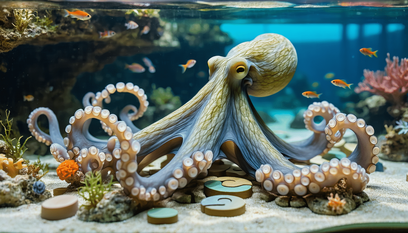 naukowcy odkryli, że ten gatunek ośmiornicy posiada zdolność rozwiązywania skomplikowanych zagadek logicznych, co świadczy o jej wyjątkowej inteligencji.