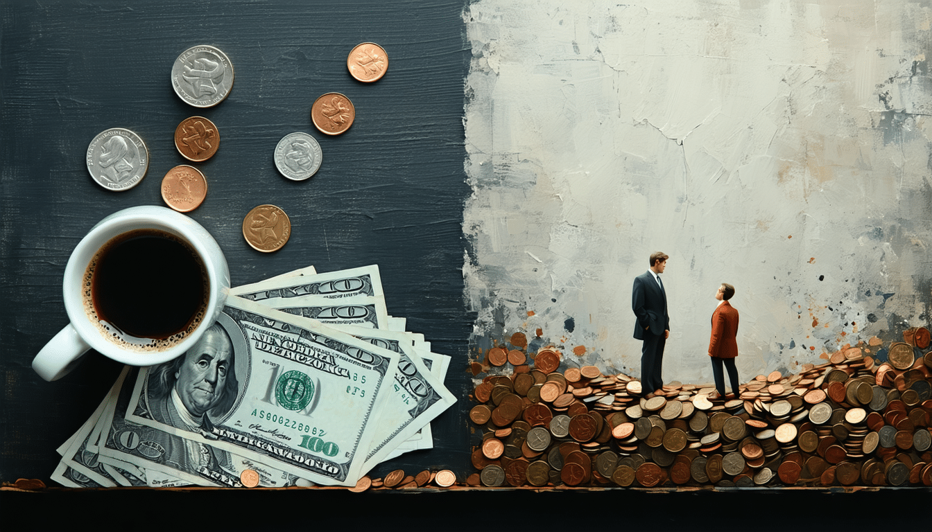 odkryj, jak codzienne drobne wydatki mogą prowadzić do poważnych braków finansowych i dowiedz się, jak spojrzenie na całość zmienia podejście do zarządzania budżetem.