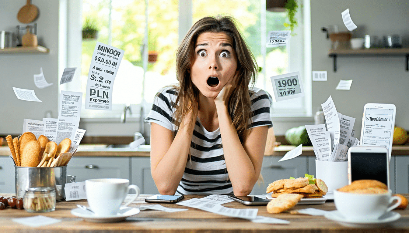 odkryj, jak codzienne drobne wydatki mogą pochłaniać nawet 1 000 zł miesięcznie i jak łatwo je kontrolować, aby zaoszczędzić więcej pieniędzy.