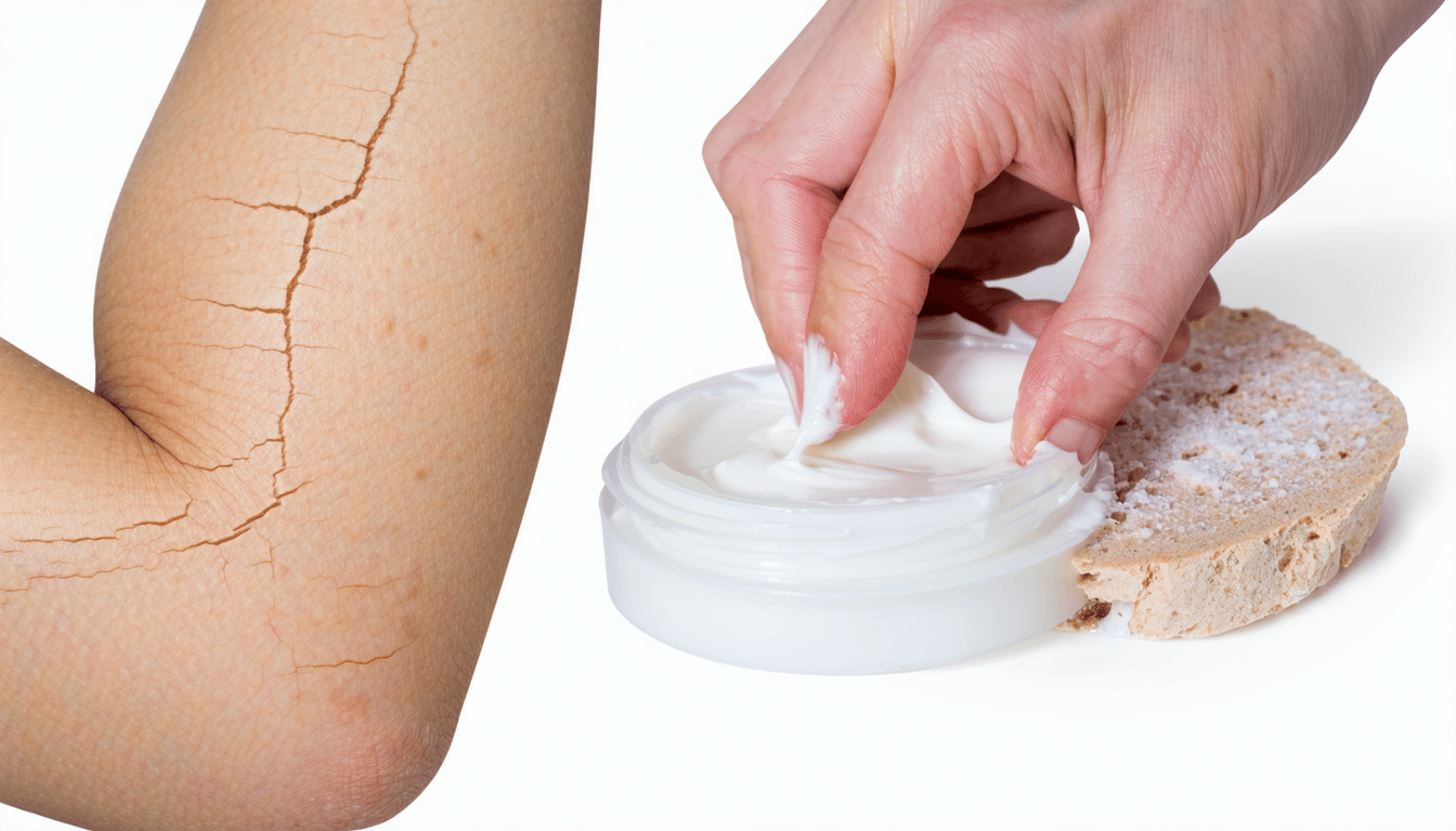 odkryj skuteczne nawilżanie dla skóry na łokciach po 60. roku życia, która staje się gruba i pęka. sprawdzone metody regeneracji i pielęgnacji dla dojrzałej skóry.