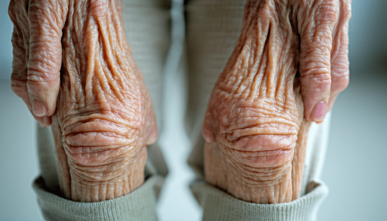 poznaj prawdziwe przyczyny trzeszczenia w kolanach po 60. roku życia bez bólu i dowiedz się, co oznacza ten objaw dla zdrowia twoich stawów.