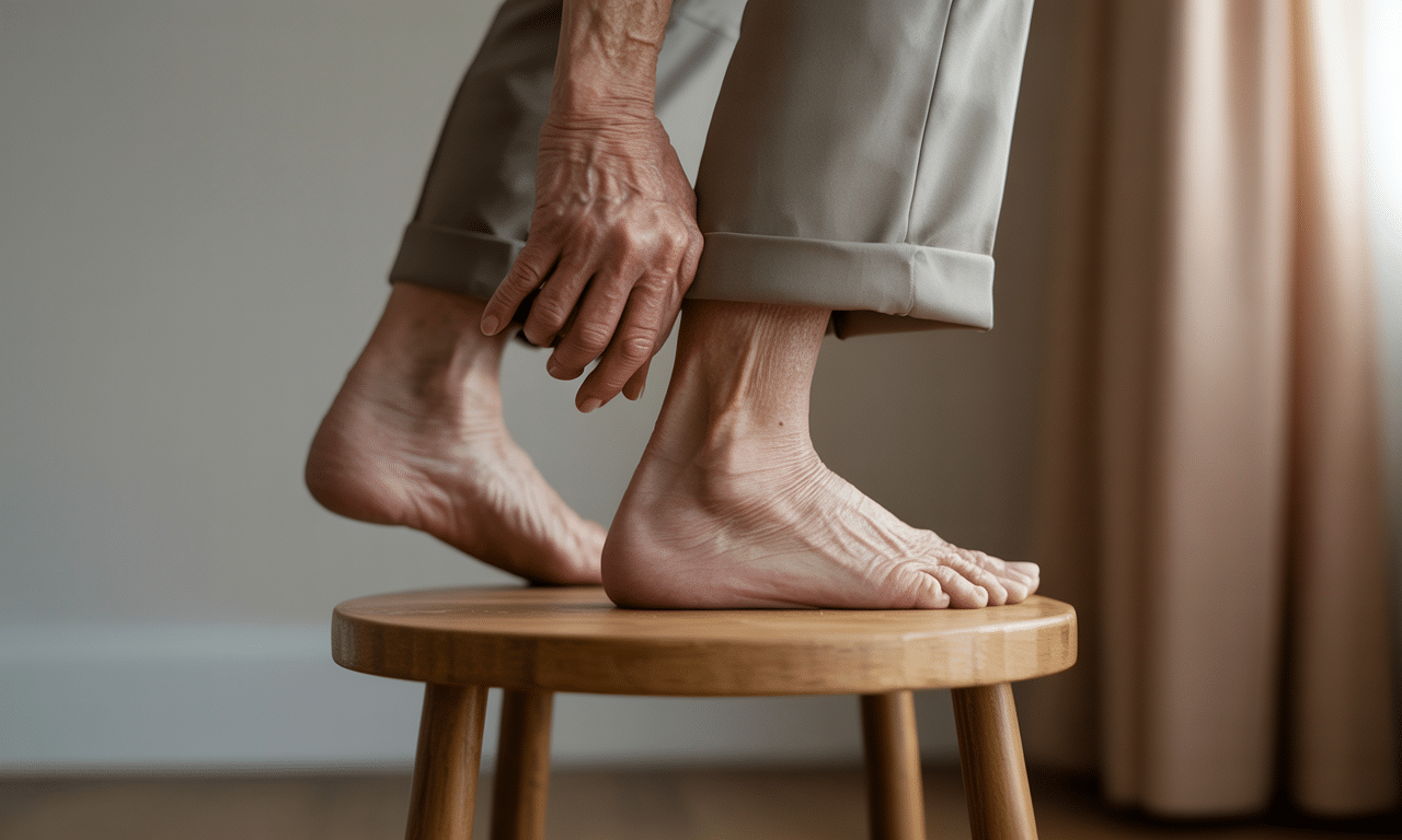 po 60. roku życia nawet wspinaczka na taboret wymaga odwagi – odkryj zaskakujące zmiany w równowadze, które wpływają na codzienne życie seniorów.