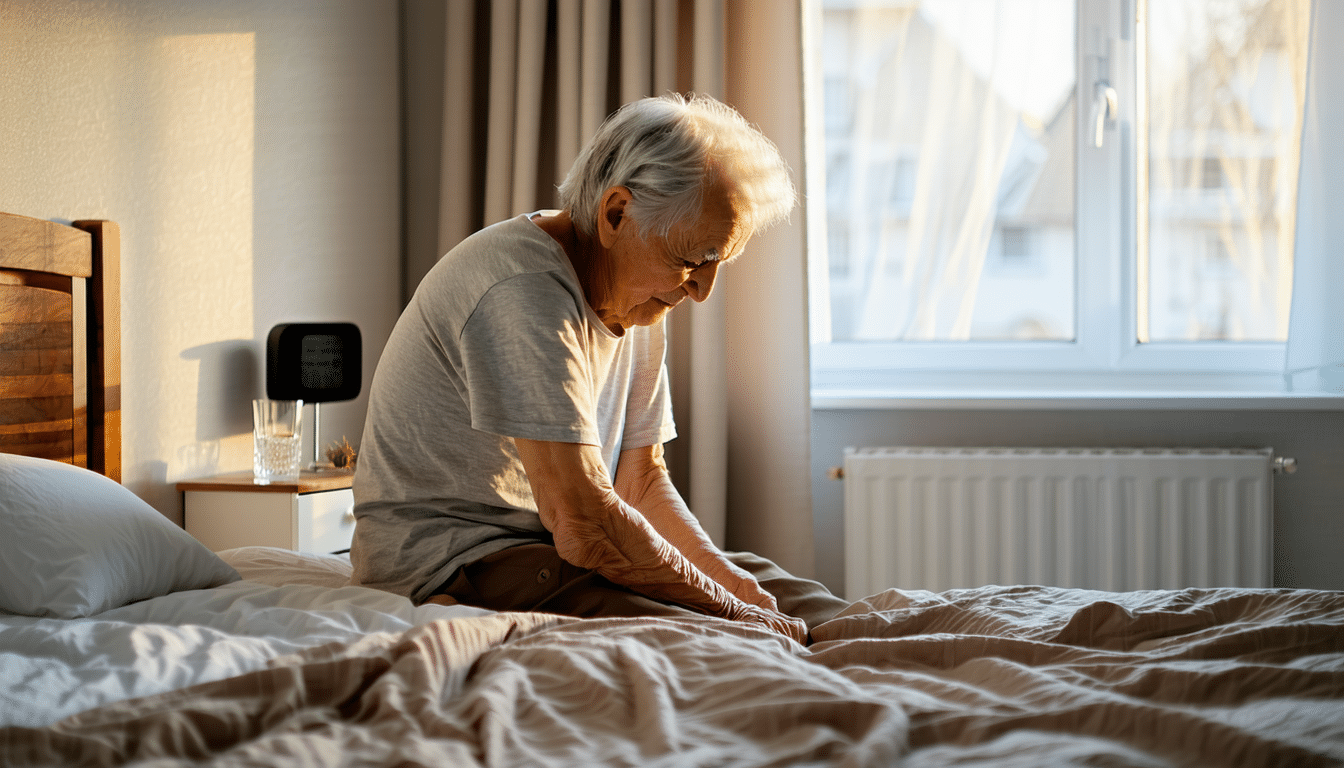 po 60. roku życia wstawanie z łóżka może być trudniejsze z powodu sztywności porannej. dowiedz się, co ją powoduje i jak sobie z nią radzić.