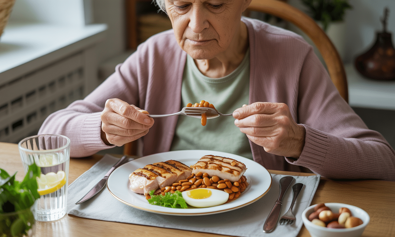 po 65. roku życia apetyt często się zmniejsza, ale potrzeby białkowe organizmu rosną. dowiedz się, jak właściwie się odżywiać po 60., aby zachować zdrowie i siłę.