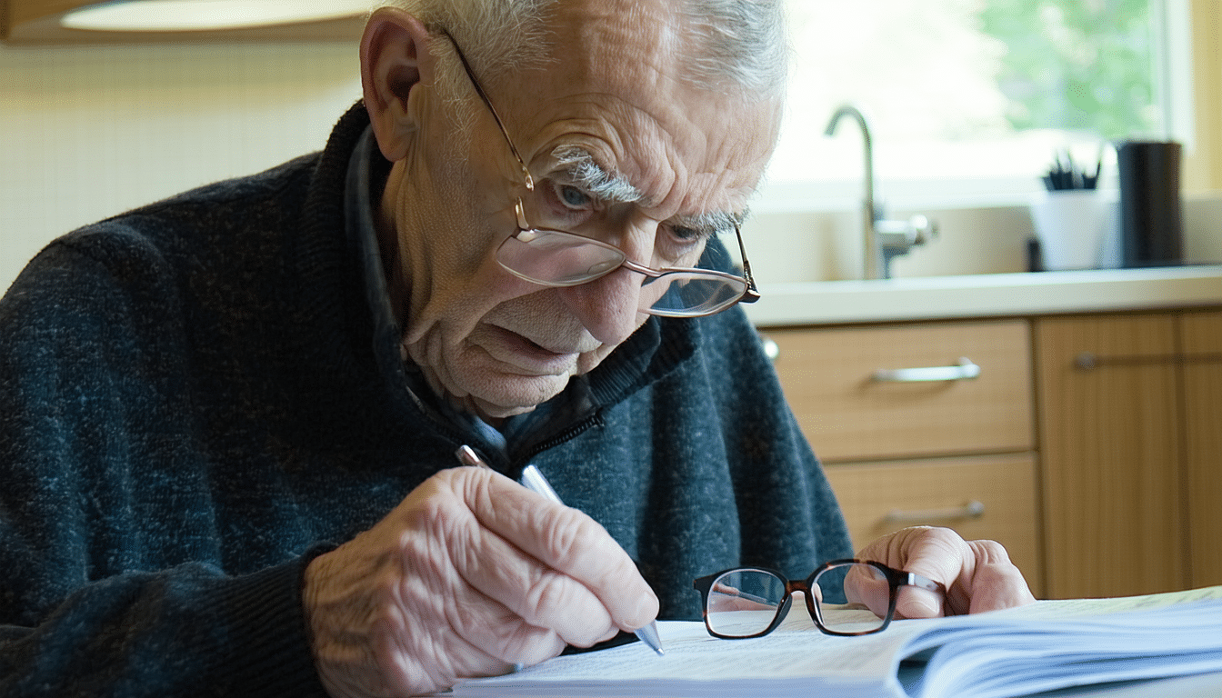 po 65. roku życia czytanie drobnego druku może być męczące, ale problem nie wynika tylko z potrzeby noszenia okularów. dowiedz się, jakie inne czynniki wpływają na trudności z czytaniem.