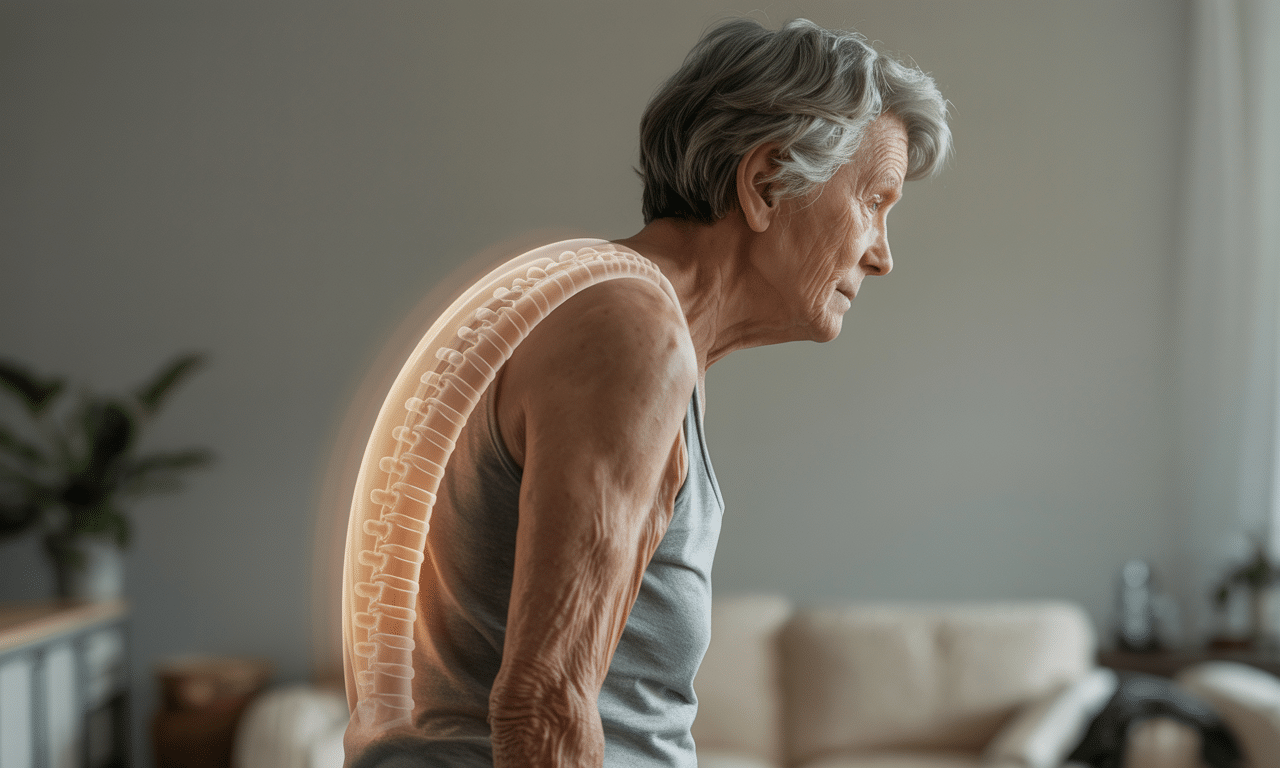 po 65. roku życia kręgosłup piersiowy często pochyla się do przodu, co wpływa na postawę ciała. dowiedz się, jak rozpoznać i poprawić tę cichą, ale istotną zmianę.