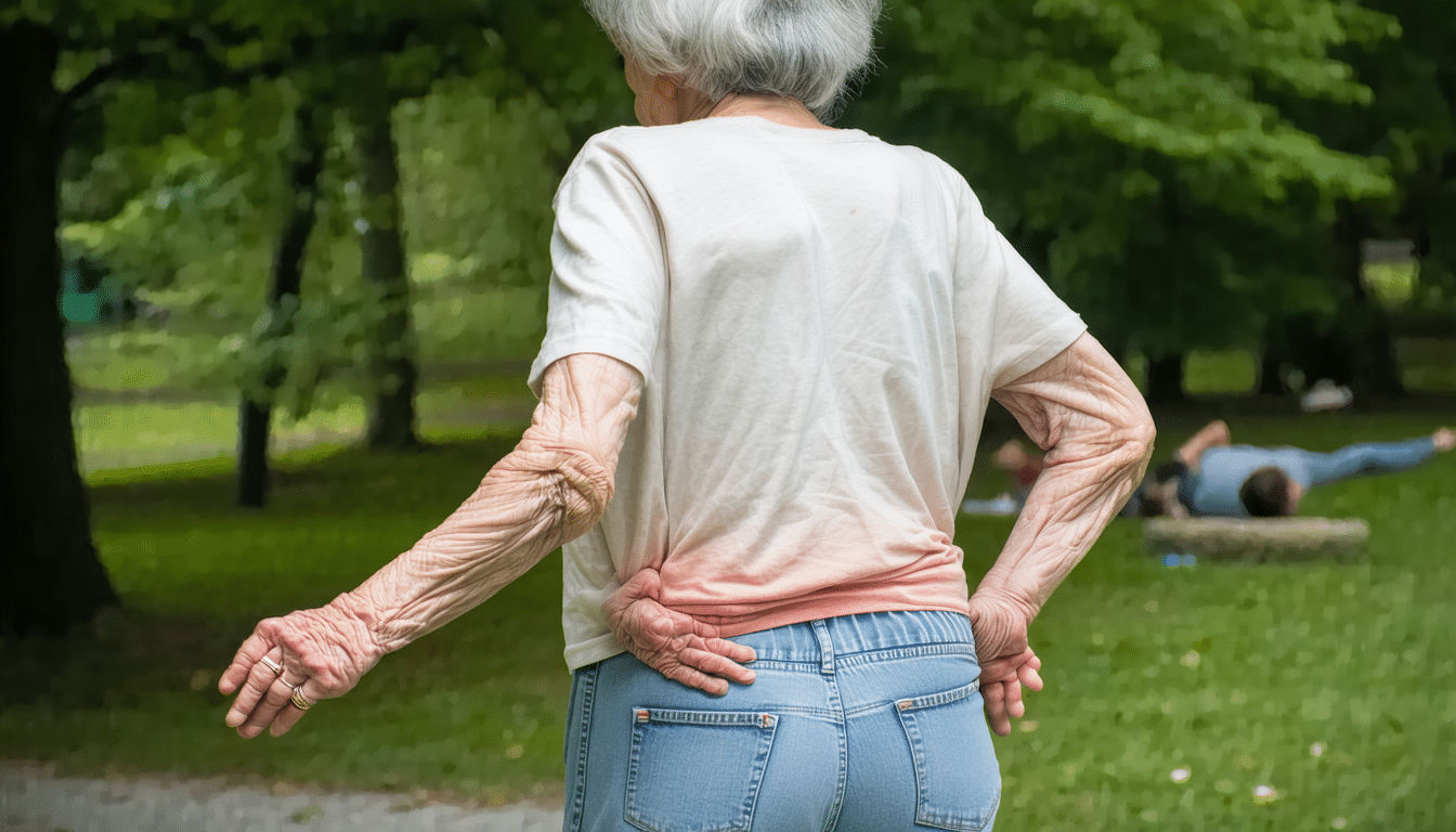 po 65. roku życia wiele osób doświadcza poprawy samopoczucia pleców podczas ruchu, co jest interesującym paradoksem związanym ze starzejącymi się stawami.