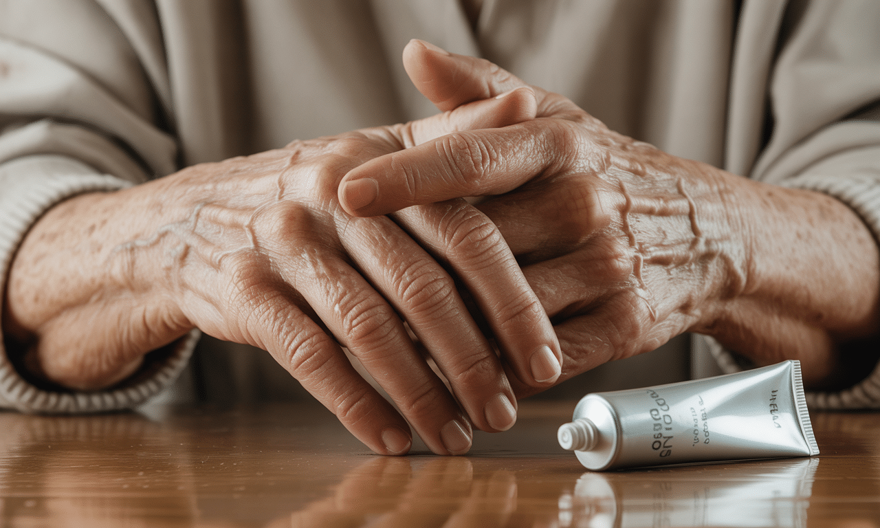 po 65. roku życia skóra dłoni często pęka mimo regularnego kremowania. dowiedz się, jak ważne jest ph kremu i dlaczego większość osób o tym nie myśli.