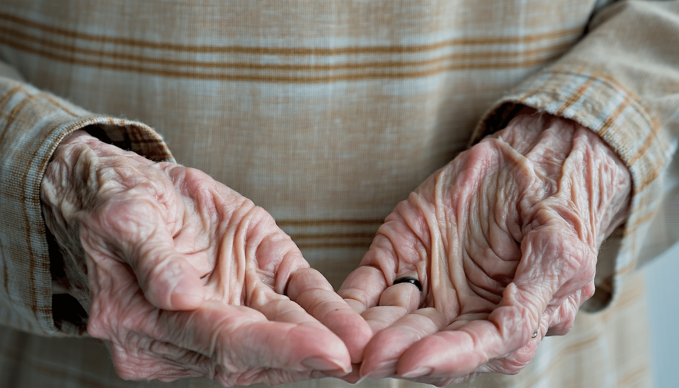 odkryj, dlaczego skóra na rękach staje się przezroczysta po 65. roku życia – naukowe wyjaśnienie utraty kolagenu i jak dbać o młody wygląd dłoni.