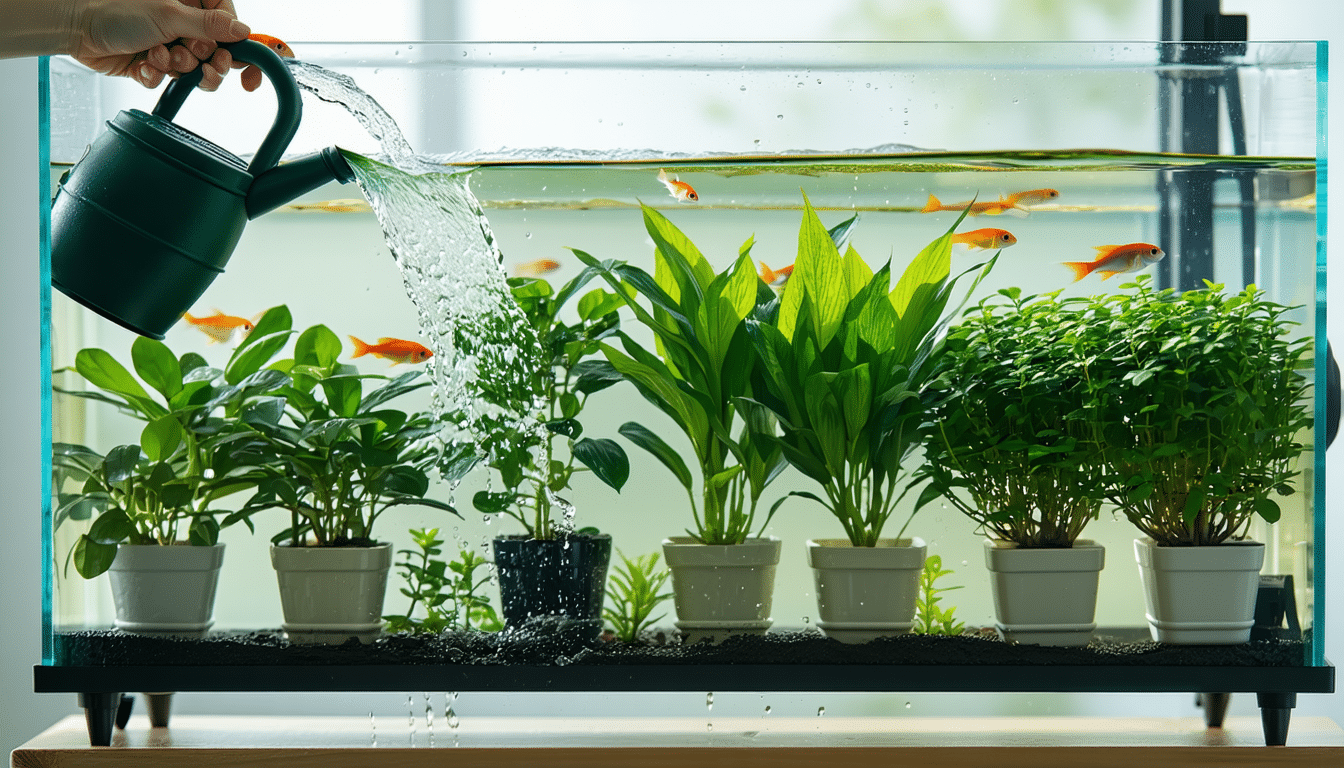 podlewałam rośliny doniczkowe wodą z akwarium i rosły szybciej niż przy użyciu nawozu. sprawdź, jak naturalne nawadnianie może poprawić wzrost twoich roślin!