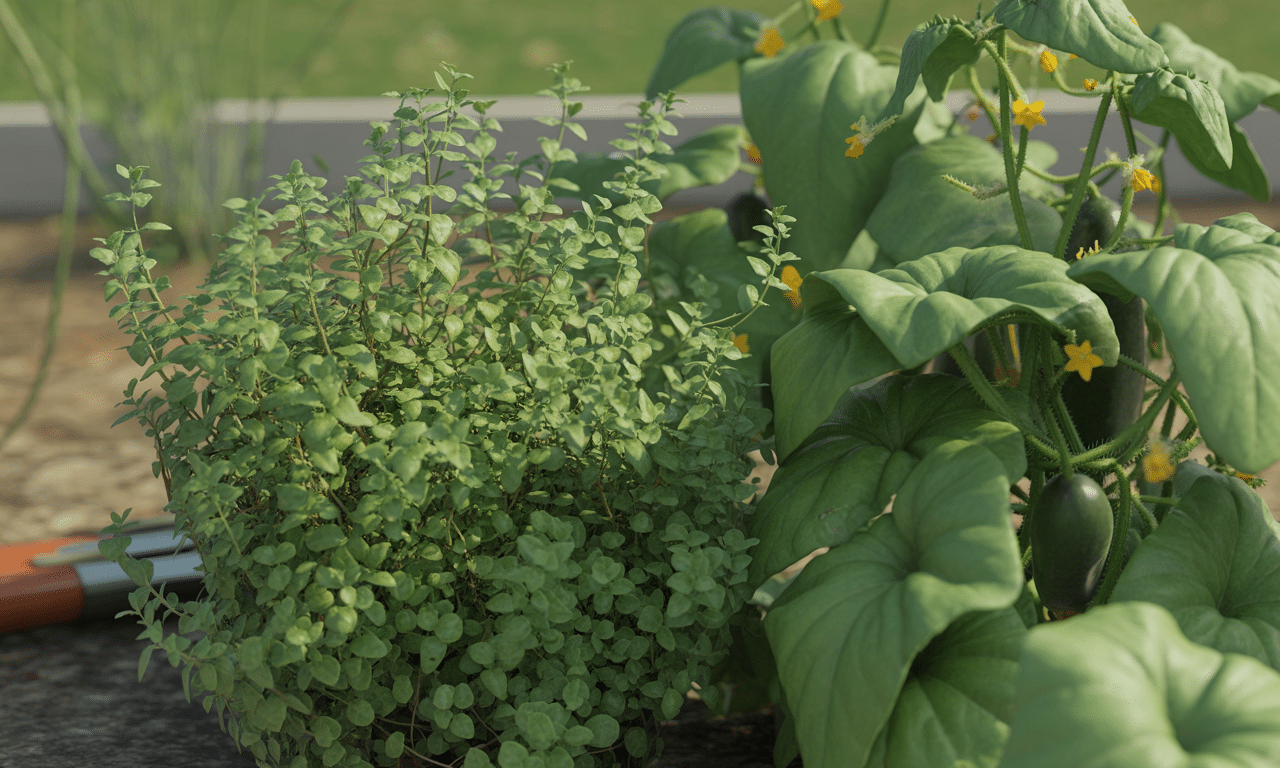 posadziłam oregano obok ogórków i mszyce zniknęły w ciągu tygodnia. dowiedz się, jak naturalnie chronić swoje rośliny przed szkodnikami dzięki prostym metodom ogrodniczym.