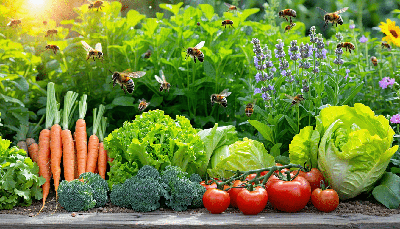 posadziłam rośliny miododajne obok warzyw, co zwiększyło zapylanie i poprawiło plony. dowiedz się, jak ta prosta metoda może przynieść korzyści twojemu ogródowi.