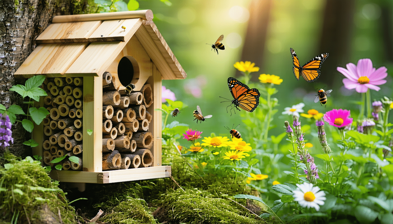 postawiłam hotel dla owadów w rogu ogrodu, co znacząco zwiększyło zapylenie w ciągu jednego sezonu. sprawdź, jak to proste rozwiązanie wspiera różnorodność biologiczną i poprawia plony.