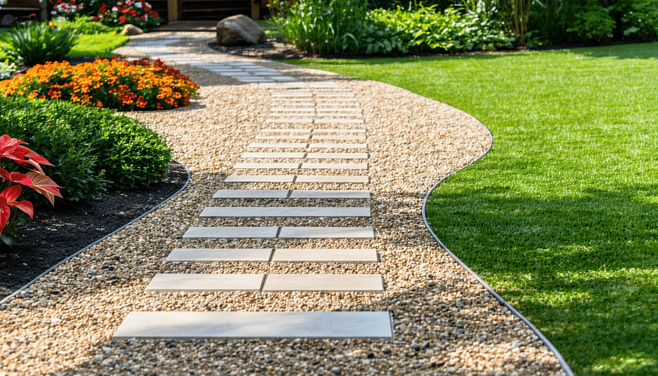 posypałam ścieżki żwirem zamiast kostki – to rozwiązanie jest tańsze, estetyczniejsze i zapewnia lepszy drenaż. dowiedz się, jak odmienić swoje ścieżki w ogrodzie!