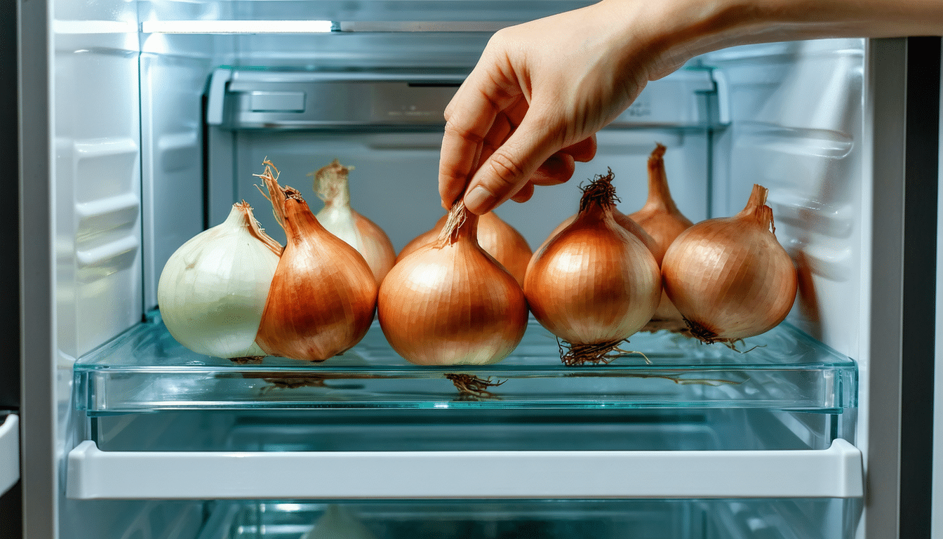 dowiedz się, dlaczego przechowywanie cebuli w lodówce to błąd, który skraca jej świeżość o połowę, oraz jak prawidłowo ją przechowywać, aby dłużej pozostała chrupiąca i aromatyczna.