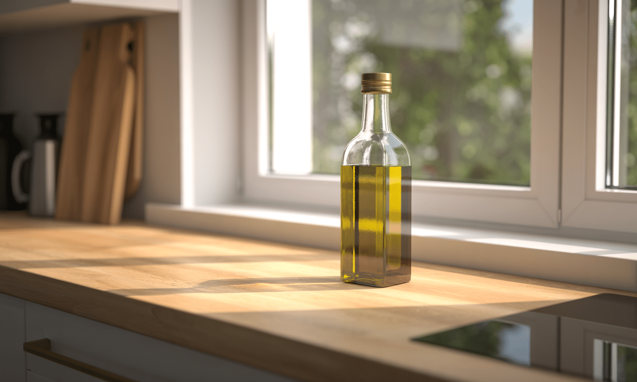 przechowywanie oliwy na blacie przy oknie może prowadzić do utraty smaku i wartości odżywczych, ponieważ światło negatywnie wpływa na jej jakość.