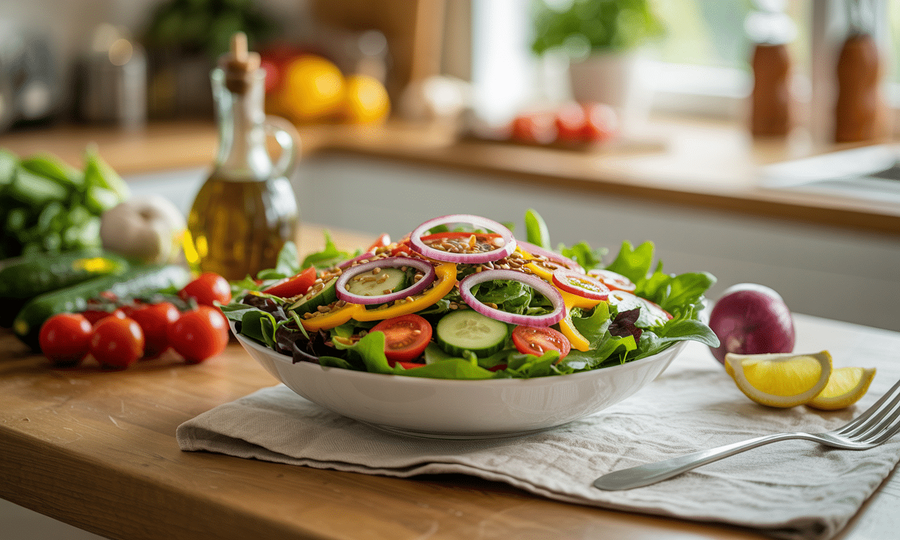 przestałam kupować gotowe sałatki – teraz za jedyne 5 zł przygotowuję w domu większą i zdrowszą porcję. sprawdź mój prosty przepis na oszczędne i smaczne danie!