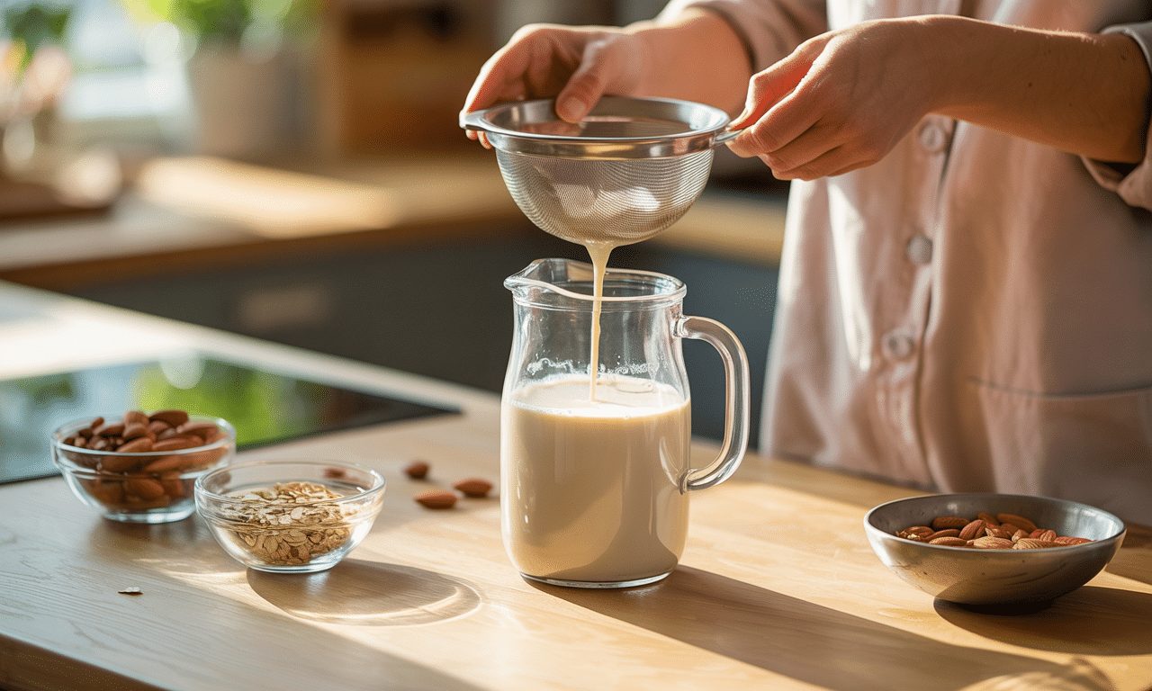 odkryj, jak zrobić własne mleko roślinne w domu za jedyne 2 zł zamiast 12 zł. przestałam kupować mleko w kartonie i dzielę się prostym, oszczędnym przepisem!