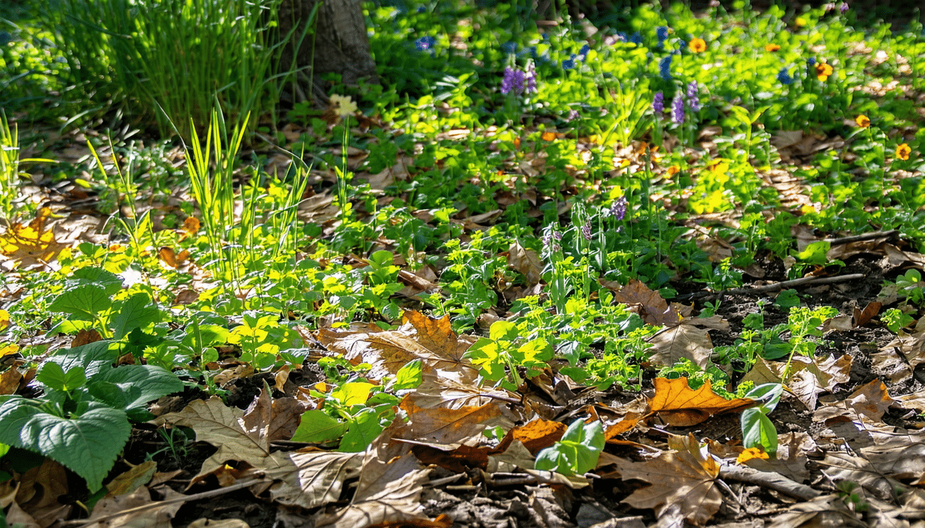 odkryj, jak przestałam usuwać resztki roślinne i jak dzięki temu moja wiosna stała się bardziej bujna i pełna życia.