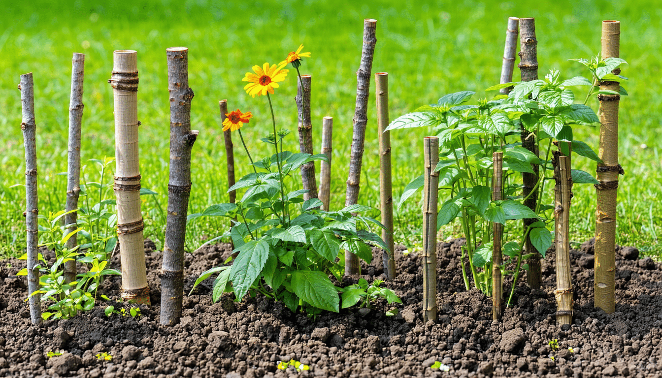 odkryj, jak zastąpić plastikowe podpórki naturalnymi patykami z ogrodu – skuteczne, ekologiczne i tańsze rozwiązanie dla twoich roślin.