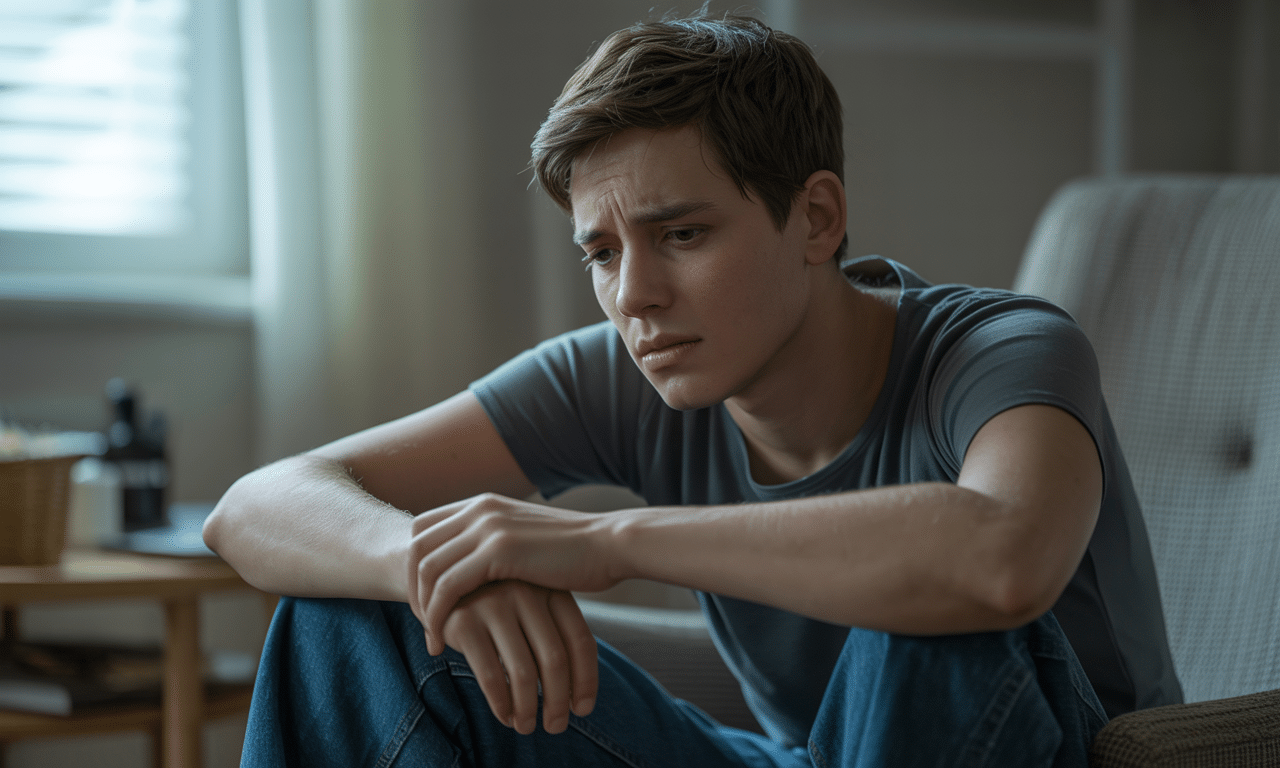 psychologia tłumaczy, że osoba mówiąca „powinienem być szczęśliwy” blokuje swoje prawdziwe uczucia i nie pozwala sobie na pełne ich przeżycie.