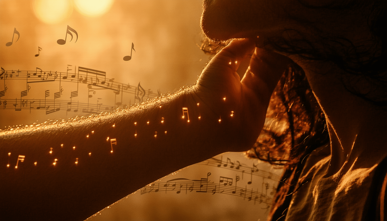 psychologia wyjaśnia, dlaczego niektóre piosenki wywołują gęsią skórkę, odkrywając emocje i reakcje naszego mózgu na muzykę.