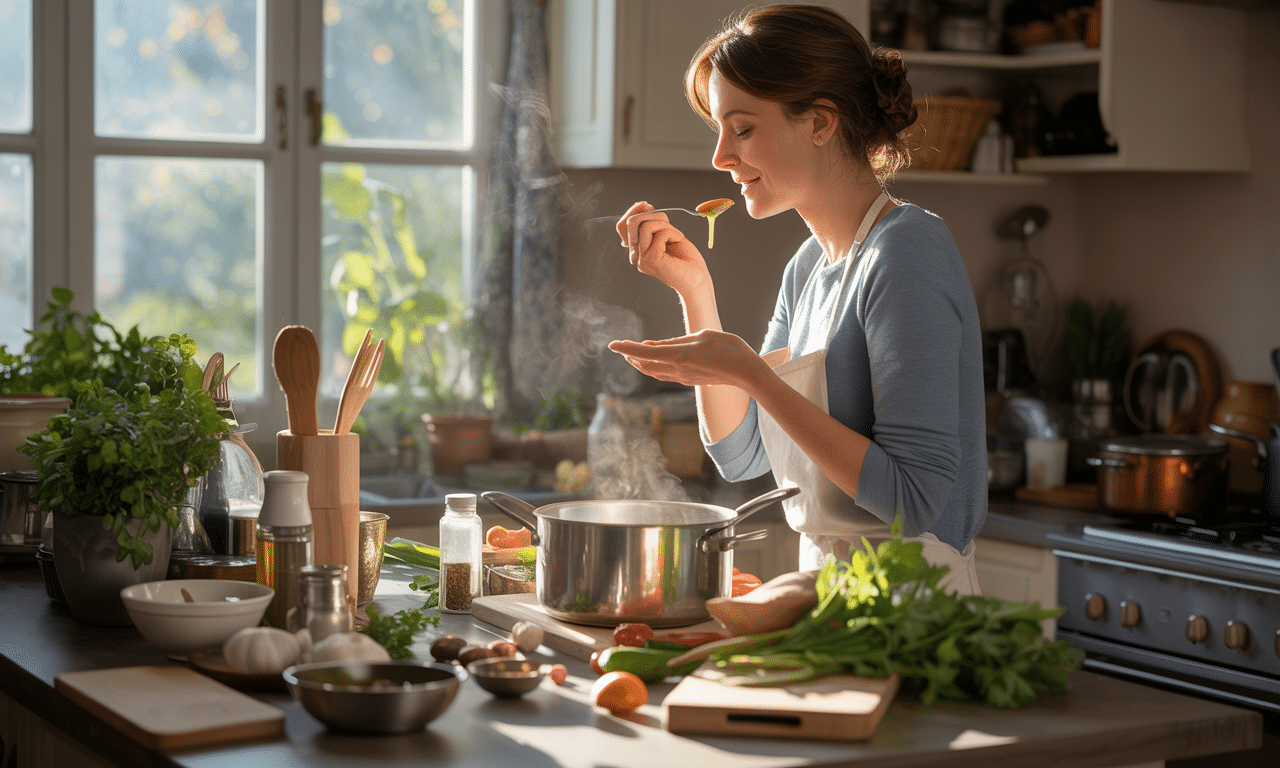 psychologia wyjaśnia, dlaczego osoby gotujące bez przepisu wykazują większą intuicję i kreatywność w kuchni.